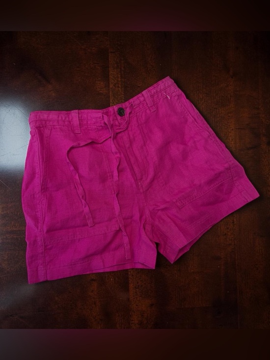 Madewell Pants - Madewell Women's Magenta Drawstring Utility Shorts